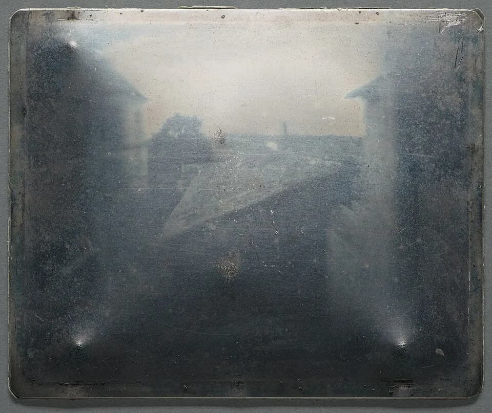Niépce creates the earliest surviving camera photograph, representing the Art & Culture timeline